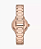 Relógio Empório Armani Feminino - Three-Hand Rose Gold-Tone - AR11523 - Imagem 4