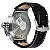 Relogio Magnum Masculino Multifunção - Prata com Pulseira de Couro Preto - MA31579Y - Imagem 2