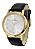 Relógio Champion Unissex - Dourado com Pulseira de Couro - CN20971B - Imagem 1