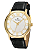 Relógio Champion Unissex - Dourado com Pulseira de Couro - CN20319M - Imagem 1