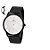 Relógio Champion Feminino S-Line - Preto com Fundo Branco e Pulseira de Esteira - CN21005M - Imagem 2