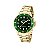 Relógio Champion Masculino - Dourado com Fundo Verde - CA31266N - Imagem 1