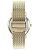 Relógio Technos Feminino Trend Fashion Brilho - Dourado Pulseira Esteira e Pedras - Imagem 3