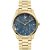 Relógio Technos Feminino - Dourado Fundo Madre-pérola Azul - Imagem 1