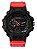 Relógio Mormaii Digital Masculino - Action - Preto com Pulseira Vermelha - MO6600AA/8R - Imagem 1