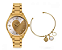 Relógio Condor Feminino KIT - Dourado com Coração - COPC21AEBZ-K4D - Imagem 3