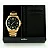 Relógio Condor Masculino - Dourado com Calendário e Mostrador Preto - COPC32CF-K4P - Imagem 5