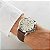 Relógio Fossil Masculino Grant -  Prata com Pulseira de Couro Marrom - FS4735-0BN - Imagem 2