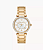Relógio Michael Kors Feminino Parker - Dourado com Pedras e Calendário - MK4693.1DN - Imagem 1