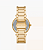 Relógio Michael Kors Feminino Parker - Dourado com Pedras e Calendário - MK4693.1DN - Imagem 4