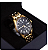 Relógio Citizen Masculino - Dourado com Fundo Preto e Calendário - TZ31114U - Imagem 2