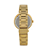 Relógio Orient Feminino - Eternal Dourado com Mostrador Preto Cravejado - FGSS0205.P1KX - Imagem 3