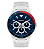Relógio Orient Masculino - Prateado com Mostrador Azul e Vermelho - MBSSM082.D1SX - Imagem 1