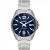 Relógio Orient Masculino - Prata com Mostrador Azul e Calendário - MBSS1275.D2SX - Imagem 1