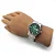 Relógio Orient Masculino Automático - Prata com Mostrador Verde e Calendário - F49SS013.E1SX - Imagem 4