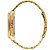 Relógio Orient Masculino Automático - Dourado com Mostrador Verde e Calendário - F49GG021.E1KX - Imagem 2