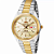 Relógio Orient Masculino Automático - Clássico Bicolor com Mostrador Dourado e Calendário - 469WC1F.C1SK - Imagem 1