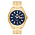 Relógio Orient Masculino Automático - Dourado com Mostrador Azul e Calendário - 469GP075F.D1KX - Imagem 1