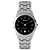 Relógio Orient Masculino - Prata com Mostrador Preto e Calendário - MBSS1004A.P1SX - Imagem 1