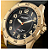 Relógio Orient Masculino -MGSP0002.P2PX Preto Dourado Aço 5 ATM Militar Original - Imagem 2