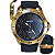 Relógio Orient Masculino -MGSP0002.P2PX Preto Dourado Aço 5 ATM Militar Original - Imagem 1