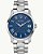 Relógio Bulova Classic Wilton 96B386 Masculino Aço Mostrador Azul - Imagem 1