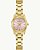 RELOGIO BULOVA FEMININO SURVEYOR 97L187 ROSA COM SAFIRA - Imagem 1