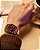 RELOGIO BULOVA CLASSIC SURVEYOR 97B234 DOURADO VINHO - Imagem 4