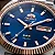 Relógio Orient Masculino 3 Estrelas Heritage Automático YN6MM026-D1SX Azul Safira - Imagem 2