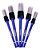 Kit 5 Pinceis Vonixx Detalhamento Automotivo Interna - Imagem 1