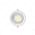 LUMINÁRIA DOWNLIGHT LED COB ANTIFUSCANTE 15W 3000K - Imagem 1