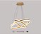 PENDENTE 40/60CM 3000K CABO 2,5M LUZ DIRETA E INDIRETA BIVOLT - Imagem 2
