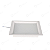 61429 PAINEL LED BR RECUADO EMBUTIR QD 24W 3000K - Imagem 1