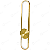 EBAR80397 ARANDELA ARCUS DOURADO 12W 3K4K6K IP20 BIVOLT - Imagem 1