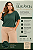 Blusa Malha Detalhe Gola Verde - Imagem 1
