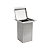 Lixeira de Embutir para Bancada 5L Inox 304 com Tampa Escovada - Imagem 2