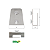 Kit Organizador de Pia Inox Kitchen Lar – Porta Esponja + Porta Pano de Prato - Imagem 4