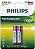 Pilhas Recarregável Palito Philips Aaa 1000mah Kit com 2 un - Imagem 2