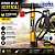 Bomba De Ar Manual Portátil 30cm Fertak Pneu Bike E Bolas - Imagem 3