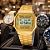 Relógio Casio Digital Dourado Unissex Digital  A168WGs - Imagem 5