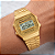Relógio Casio Digital Dourado Unissex Digital  A168WGs - Imagem 4