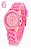 Relogio  Feminino Em Pulseira Silicone Geneva v - Imagem 10