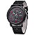 Relogio Masculino Esporte Militar Pulseira Em Couro Otssea - Imagem 1