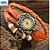 Relogio Feminino Couro Moda Vintage - Imagem 4
