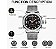 Relogio Naviforçe Masculino Esportivo Pulseira  Aço 9153 - Imagem 6