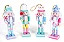 Kit com 4 Quebra Nozes - Candy Colors (12cm) - Imagem 1