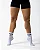 Meia Gargô Fitness - Branco com detalhes em Preto - Imagem 4