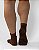 Meia Contemporânea - Deep Brown - Cano curto - Marrom escuro - Imagem 1