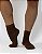 Meia Contemporânea - Deep Brown - Cano curto - Marrom escuro - Imagem 2