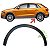 MOLDURA ALARGADOR PARALAMA TRASEIRO LISO AUDI Q3 ESQUERDO 2013 2014 2015 2016 2017 2018 2019 - Imagem 2